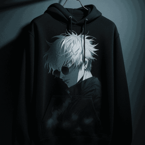 Home Anime Printed Hoodie